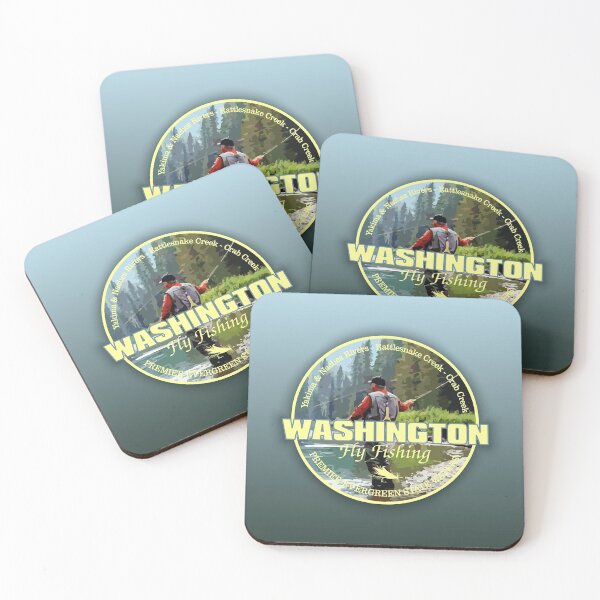 Item preview, Washington Fly Fishing (FSH) designed and sold by curranmorgan.