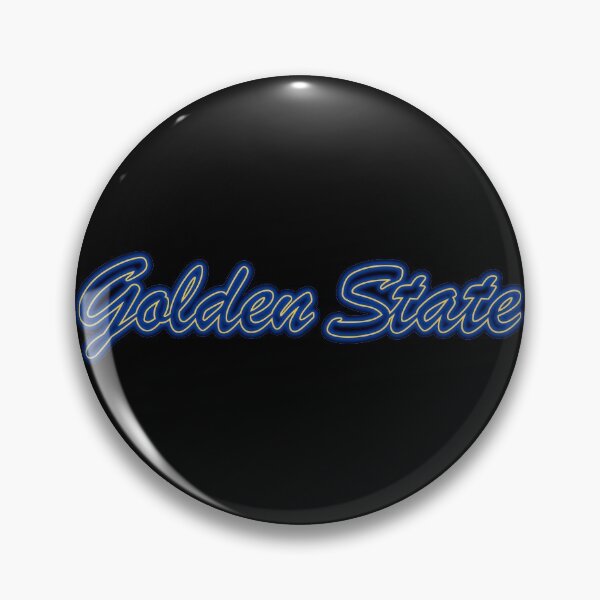 Item preview, Fan of Golden State Neon Blue and Yellow designed and sold by gkillerb.