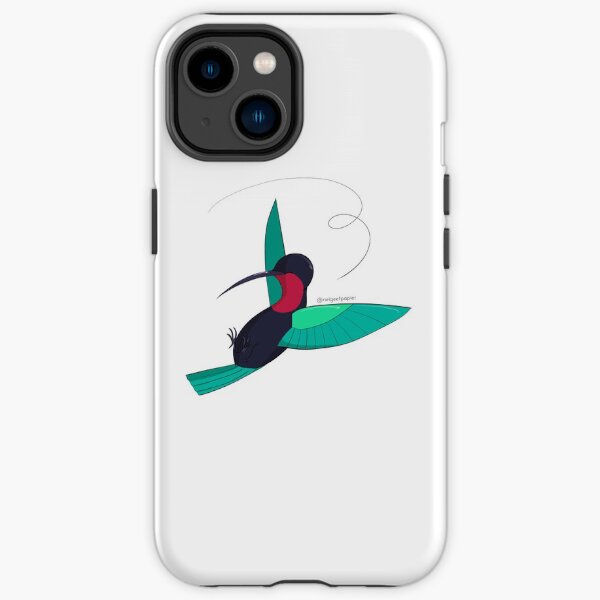 Looping hummingbird iPhone Tough Case