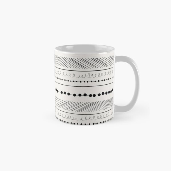Item preview, Light beige pattern. Cozy eco hand drawn doodles. Black dots geometric lines Simple minimalist style.   designed and sold by arsiart.
