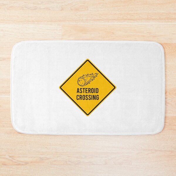 Item preview, Asteroid Crossing Roadsign designed and sold by stickertopic.