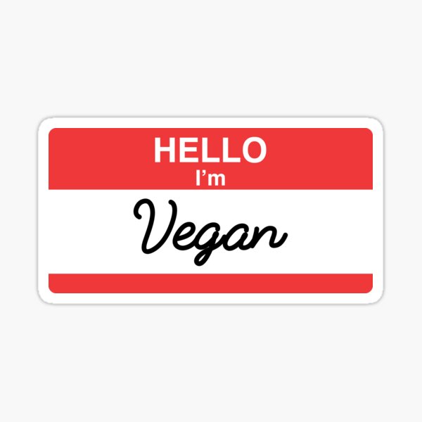 Item preview, Hello I'm Vegan designed and sold by GlutenFreeGear.