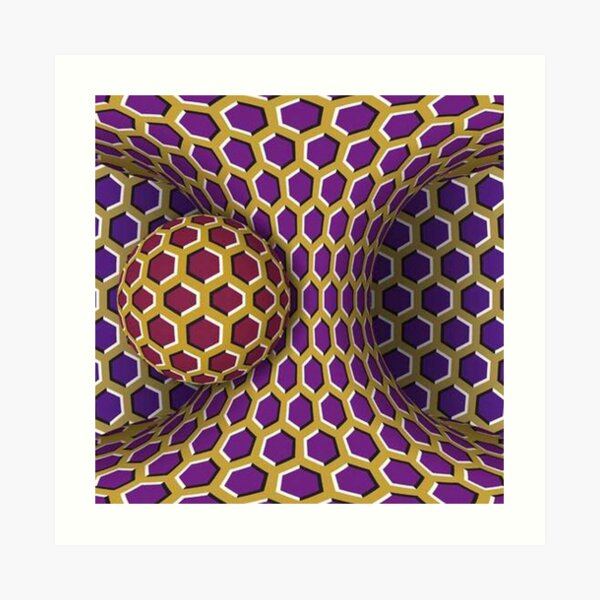 Motion Illusion Art Print