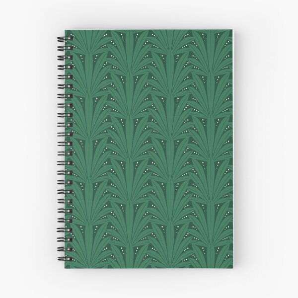 Item preview, Green Palm Leaves Pattern designed and sold by Sarah Downen.