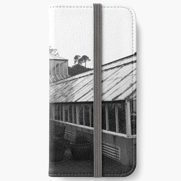 Conservatory, Dunedin Botanic Garden, New Zealand iPhone Wallet