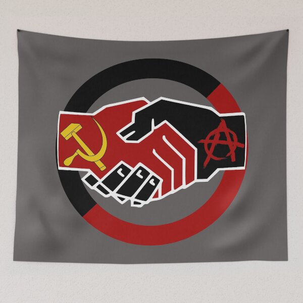 Item preview, Left Unity - Anarchist, Communist, Leftist, Socialist designed and sold by SpaceDogLaika.