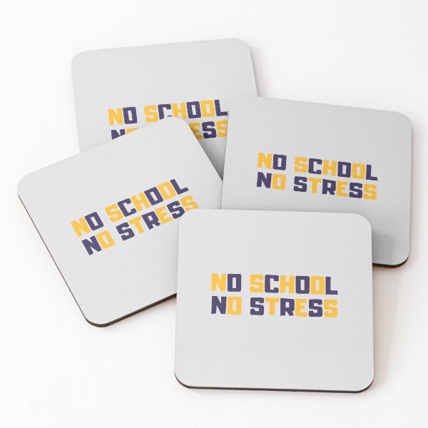 Item preview, No School No Stress designed and sold by happinestSHOP.
