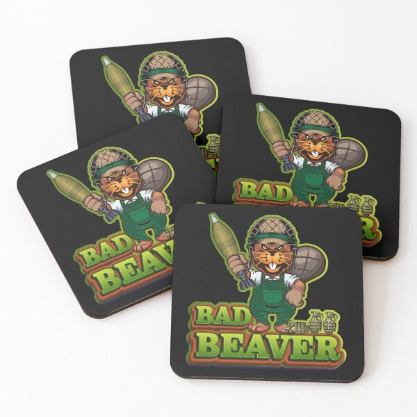 Item preview, Bad Beaver designed and sold by SiixIndustries.