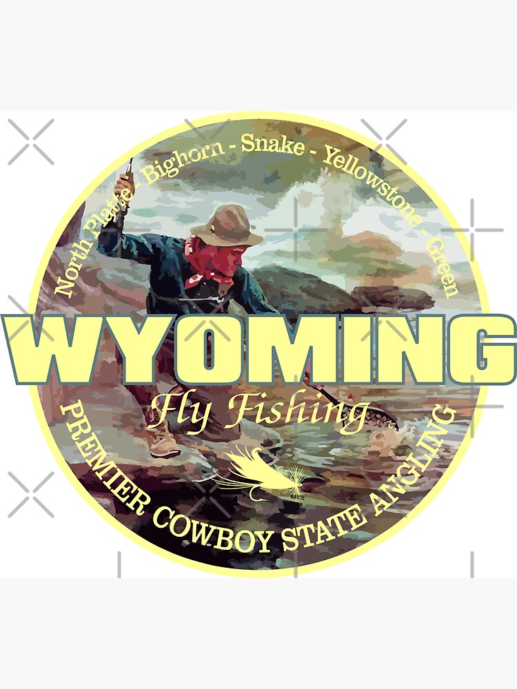 Wyoming Fly Fishing Magnets for Sale