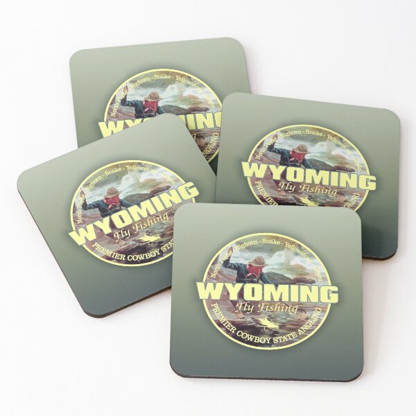 Item preview, Wyoming Fly Fishing (FSH) designed and sold by curranmorgan.
