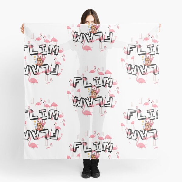 Flamingo Roblox Youtuber Resign Scarf By Zippykiwi Redbubble - flamingo scarf roblox