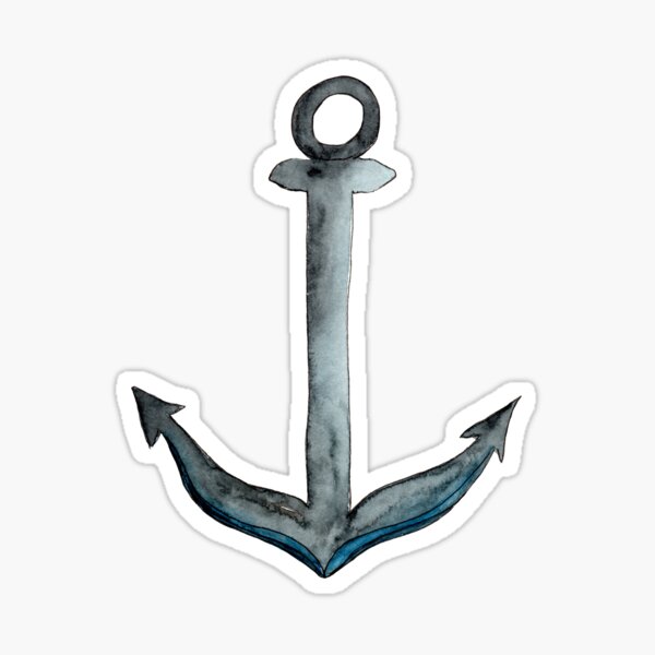 Item preview, Anchor - ship ahoy! designed and sold by ElenaEhrenberg.