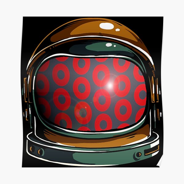 Phish Donut Astronaut Poster