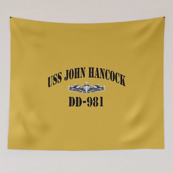 Item preview, USS JOHN HANCOCK (DD-981) SHIP'S STORE designed and sold by militarygifts.