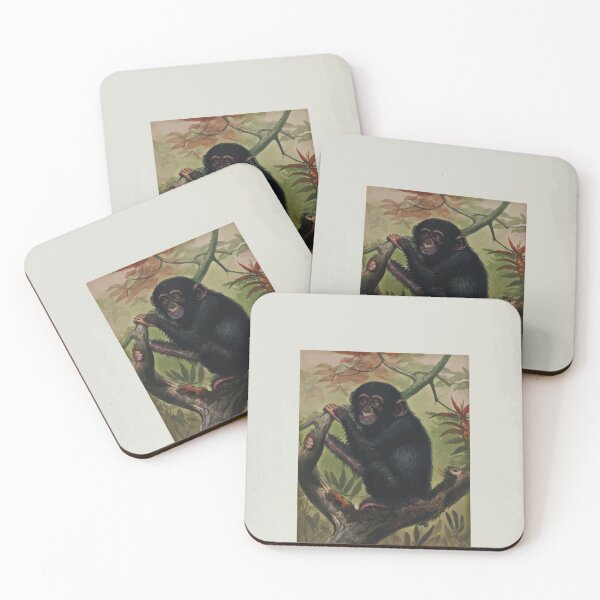 Item preview, Zoological sketches by Joseph Wolf 1861 to 1867 001 The Chimpanzee designed and sold by WetdryvacRB01.