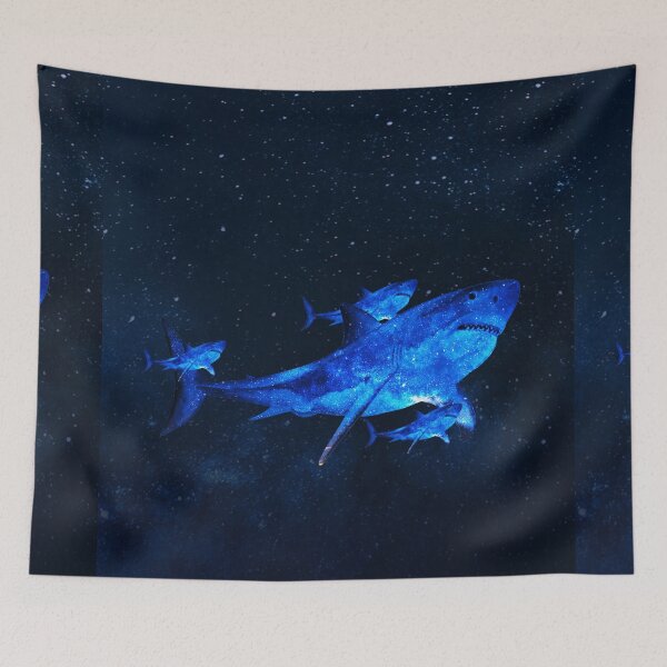 Item preview, Shark Night Sky designed and sold by EGIT.