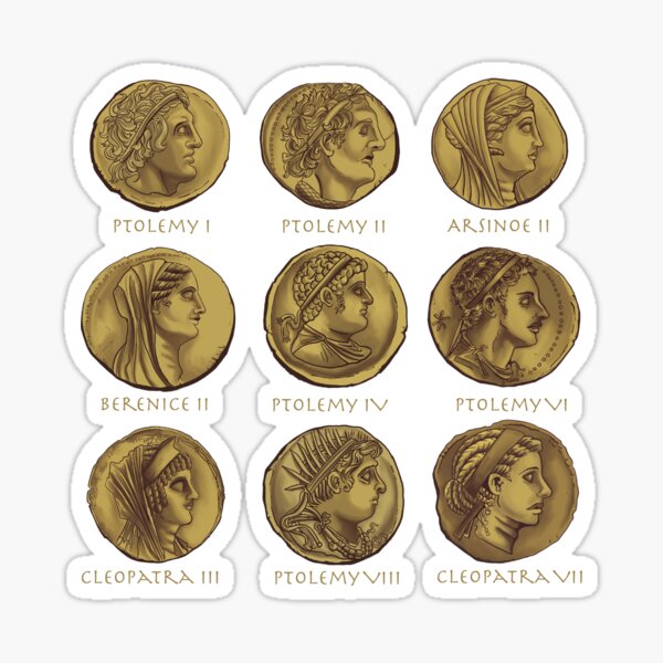 Ptolemaic Coinage 2 Sticker