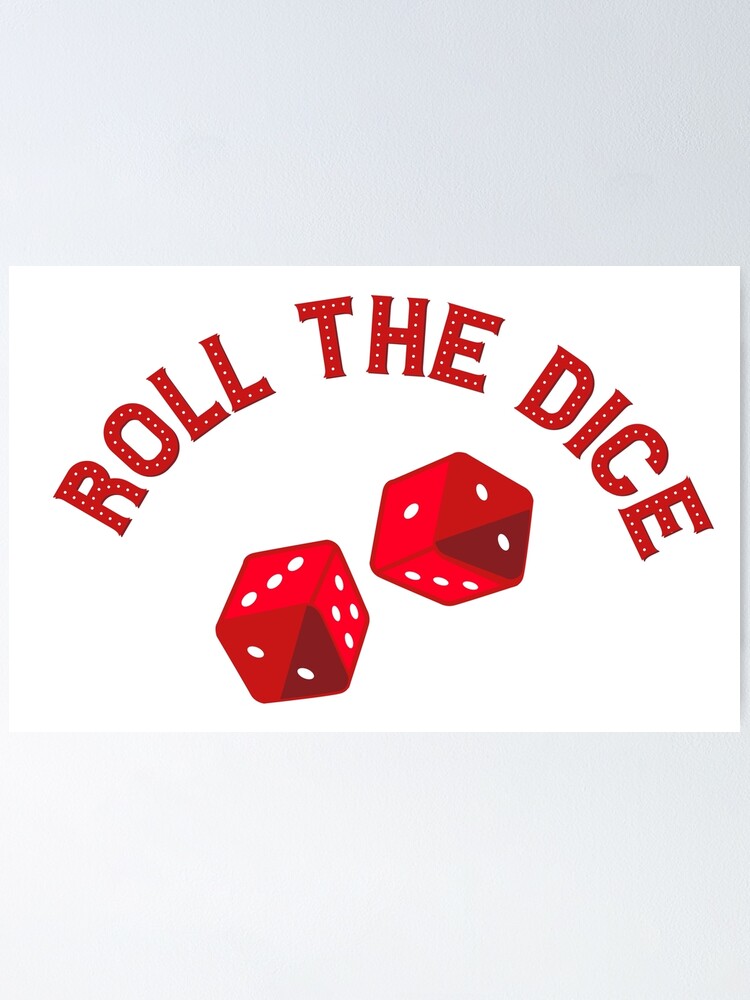 This Is How I Roll Dice Funny Game Bet Casino Wall Decals for