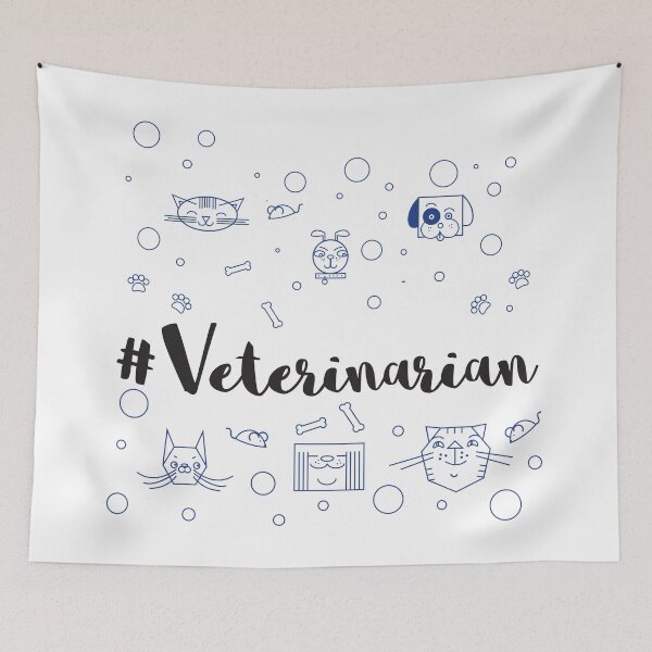 Item preview, Hashtag Veterinarian designed and sold by 4AllTimes.