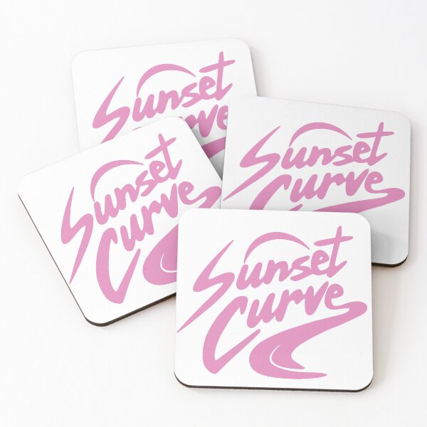 Item preview, Sunset Curve Pink designed and sold by letteringolivia.