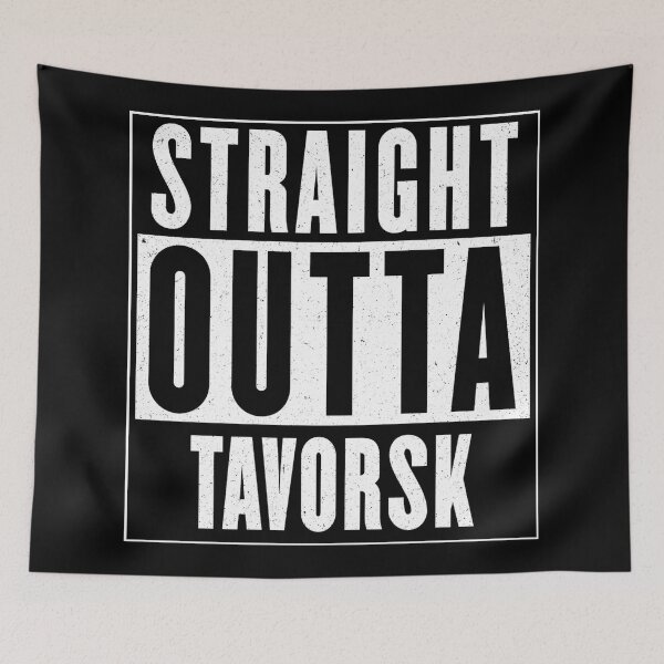 Item preview, Straight Outta Tavorsk - COD Fanartwork designed and sold by SPAZE-Typo.