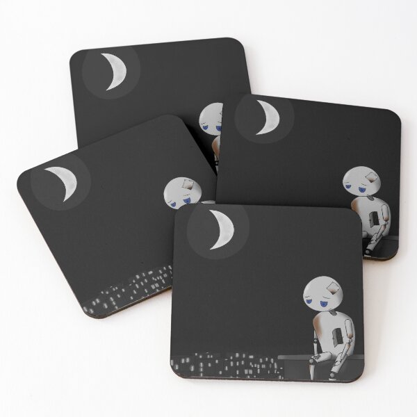 Item preview, Sad Robot and the Moon designed and sold by DjJacobi.