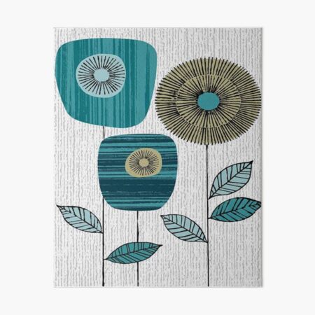 orla kiely fabric design Art Board Print