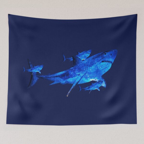 Item preview, Shark Night Sky designed and sold by EGIT.