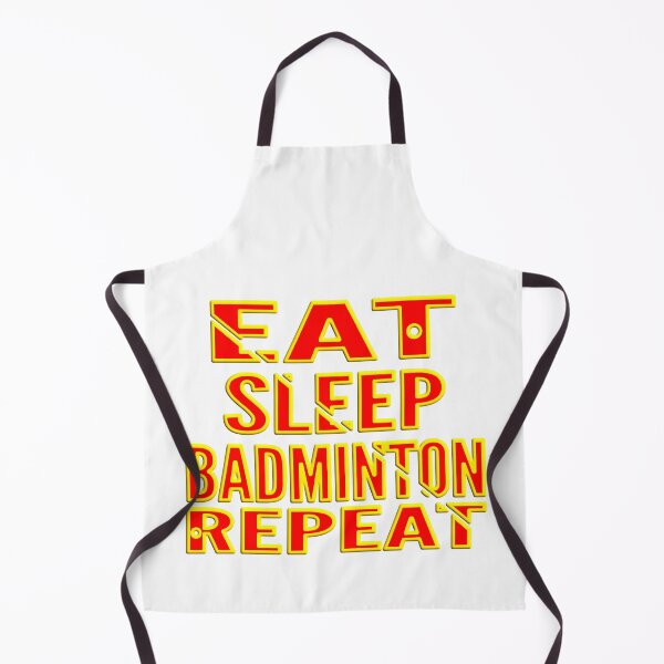 Aperçu de l'œuvre MANGER DORMIR BADMINTON RÉPÉTER créée et vendue par Ralek.