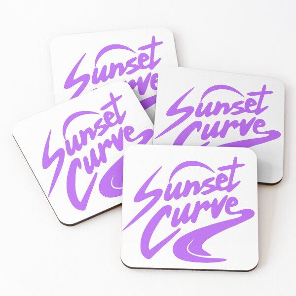 Item preview, Sunset Curve Light Purple designed and sold by letteringolivia.