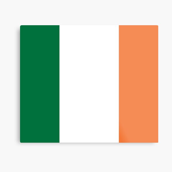 Ireland Flag Metal Print