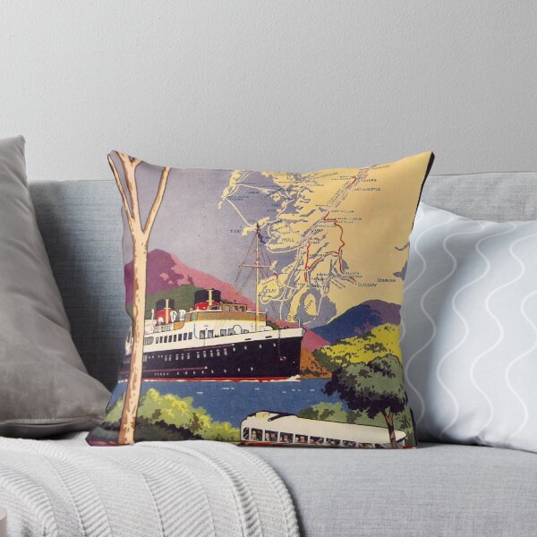 Item preview, See this scotland first retro poster designed and sold by CorasPosters.