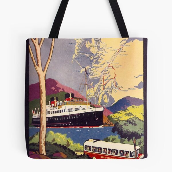 Item preview, See this scotland first retro poster designed and sold by CorasPosters.