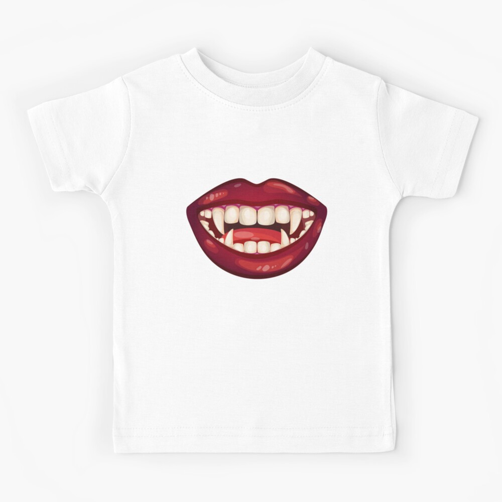 Halloween Vampire Teeth Costume' Kids' Premium T-Shirt