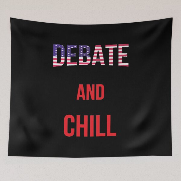 Item preview, DEBATE AND CHILL, TRUMP AND BIDEN DEBATE designed and sold by TheFirstOne.