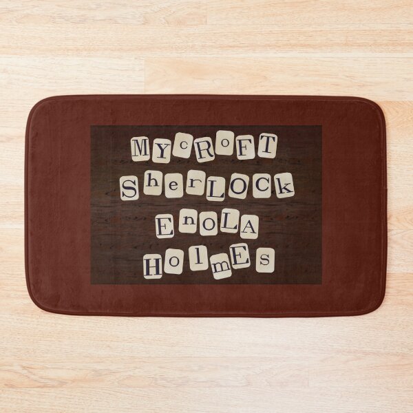 Item preview, Sherlock Mycroft Enola Holmes Name Tiles designed and sold by RISEHIGHER.