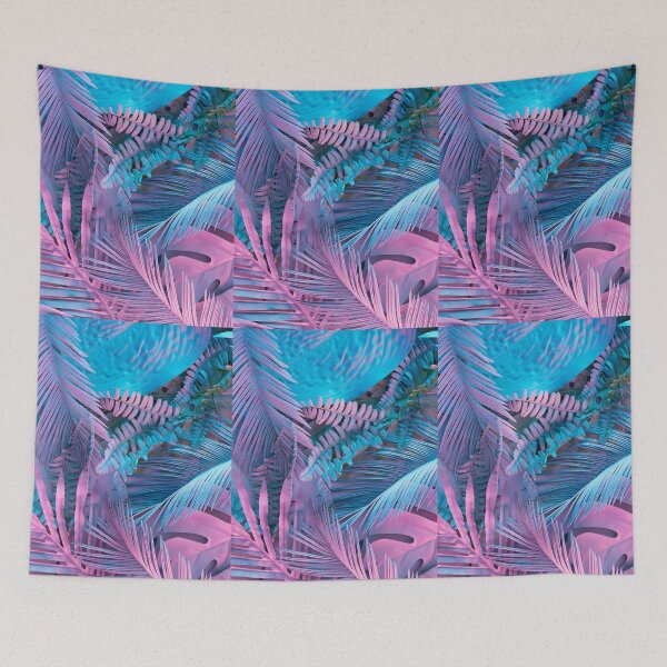 Item preview, Purple Neon Palms designed and sold by ricknosis.