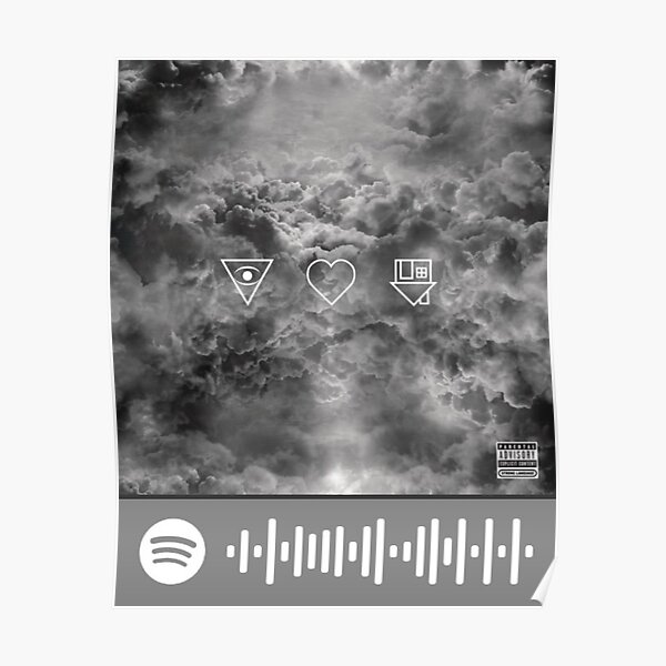 Spotify Posters Redbubble - sweater weather roblox id