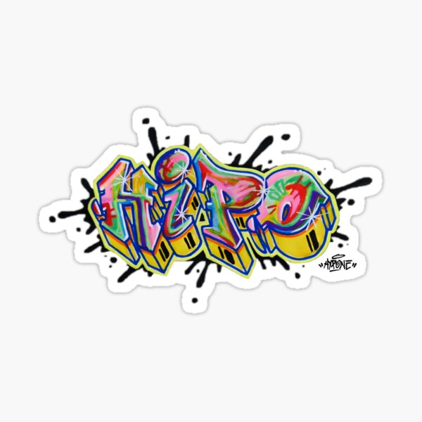 Hipo color splash Sticker