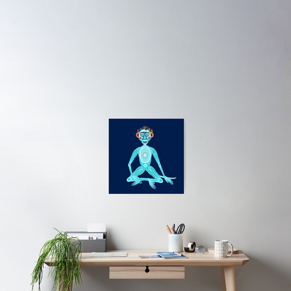 MOONKEY the Monkey - MEDITATION - BREATH Poster