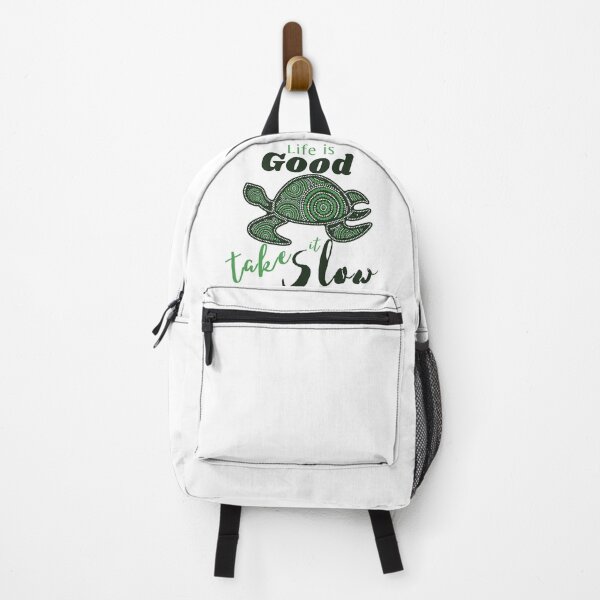 Item preview, Life is Good, Take it Slow- Dotting Turtle designed and sold by AmazingEcraft.