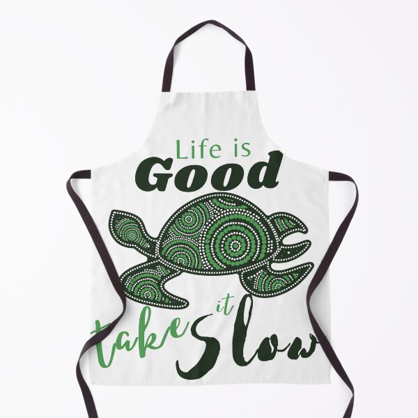 Item preview, Life is Good, Take it Slow- Dotting Turtle designed and sold by AmazingEcraft.