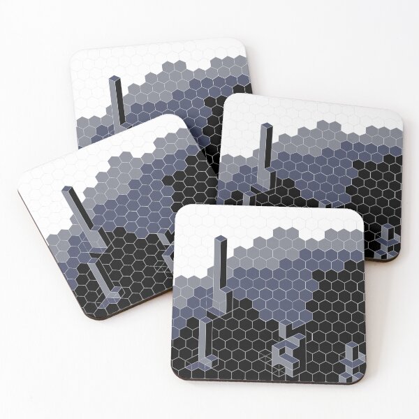 Item preview, Hexagonal 3D Landscape designed and sold by ZMorrisDesigns.