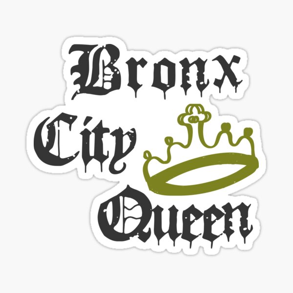 Bronx Crown Vinyl Sticker
