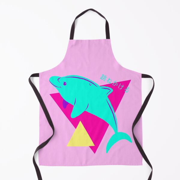 Item preview, Vaporwave Dolphin Splash designed and sold by OhMyStarling.