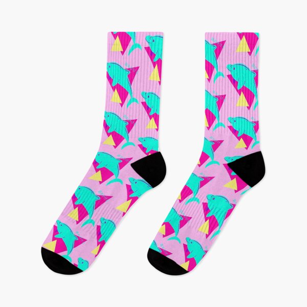 Item preview, Vaporwave Dolphin Splash designed and sold by OhMyStarling.