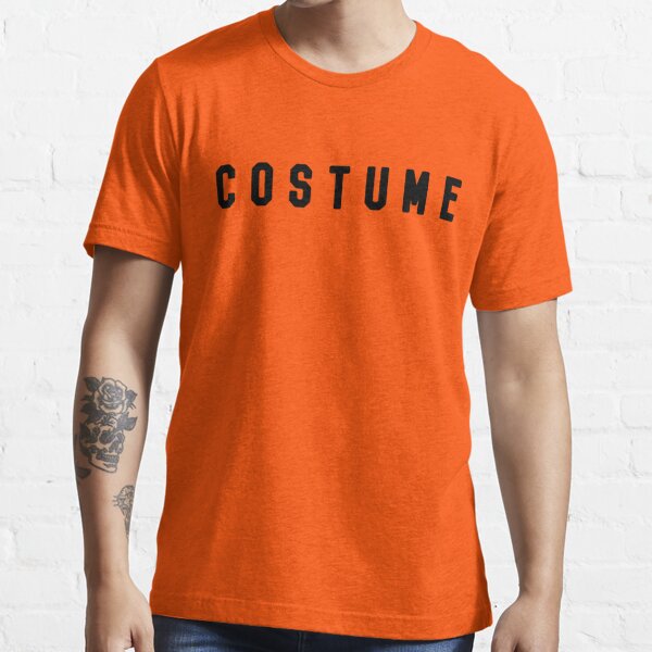 orange t shirt costume