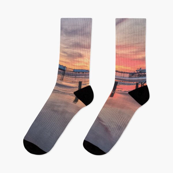 Item preview, Sandown Pier Sunrise iv designed and sold by manateevoyager.