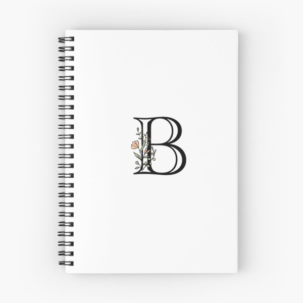 Item preview, B Botanical Letter designed and sold by tillerandco.