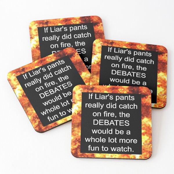 Item preview, Liar Liar Pants on Fire - Presidential Debates - Election 2020 designed and sold by ittybittyowl.